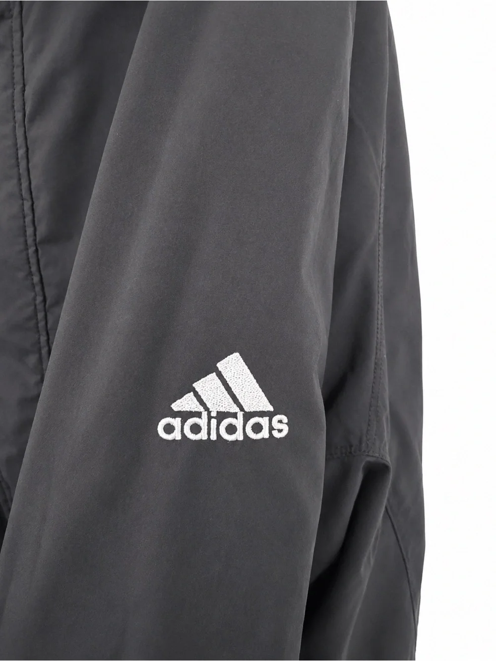 Vintage Adidas Climashield Storm Men’s Black Windbreaker Jacket 90s Y2K Golf XL